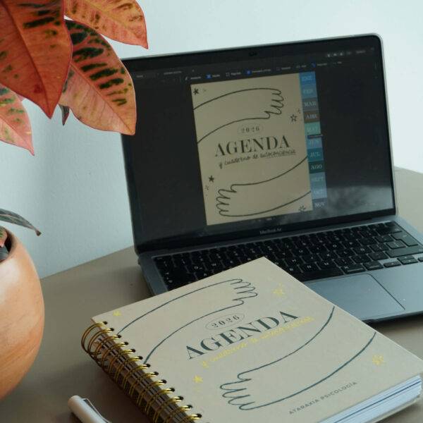 Agenda y cuaderno de autoconciencia 2026 VIRTUAL Ataraxia